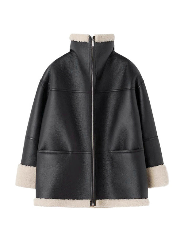Élise™ | Veste avec doublure en fourrure chaude